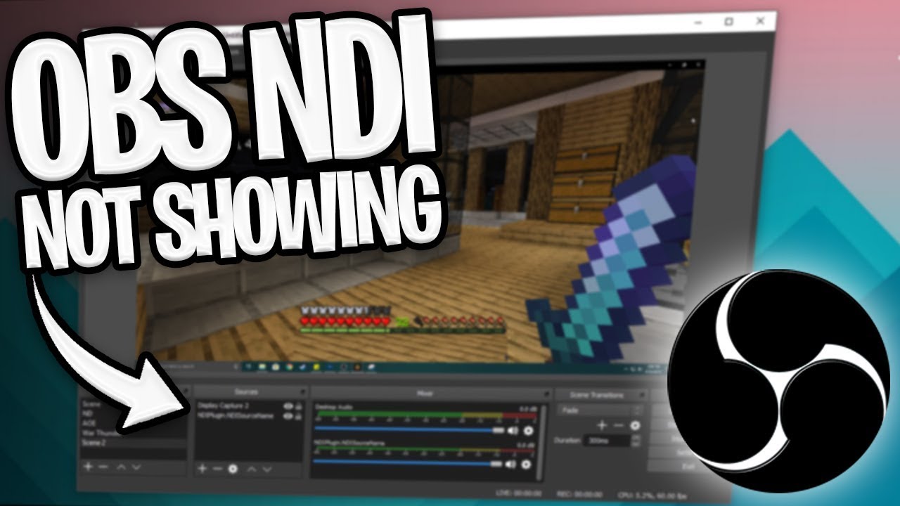 FIX] OBS NDI NOT SHOWING UP?! [2020] - YouTube