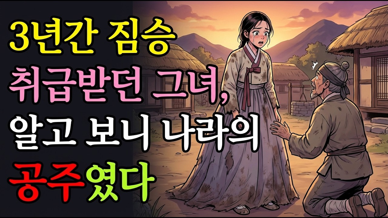 3년간 개밥만 먹던 며느리의 어깨를 본 임금이 대성통곡한 충격적인 이유. | 듣기만 해도 스르르 잠이 오는 | 민담 | 별빛 책갈피