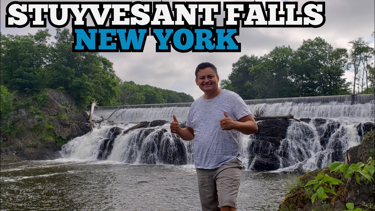 VISITAMOS LAS CASCADAS DE STUYVENSANT EN NUEVA YORK STUYVESANT FALLS