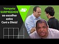 Prefere Rogério Ceni ou Fernando Diniz? Vampeta SURPREENDE na resposta!