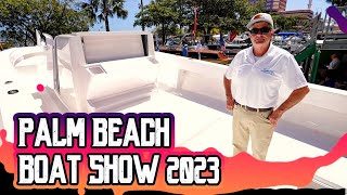 Palm Beach Boat Show 2023 Entire Yacht and Boat Tour (Alfred Montaner)