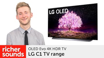 LG C1 - OLED Evo 4K HDR TV | Richer Sounds