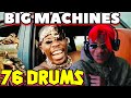 🔥76 DRUMS A FORCE TO RECKON WITH!!🇿🇲| BIG MACHINES (REACTION!!!)