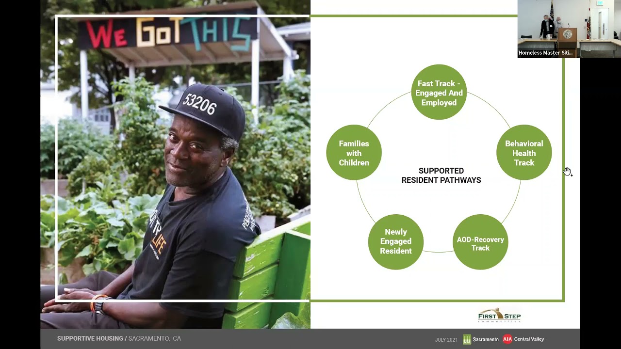 Homeless Master Siting Plan Presentation - Concept Design Walkthrough