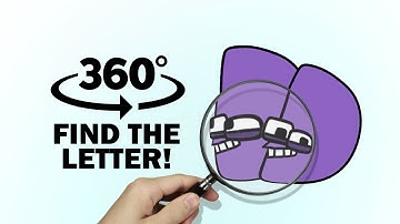 Alphabet Lore D - FINDING CHALLENGE #5 | 360 Degree Video