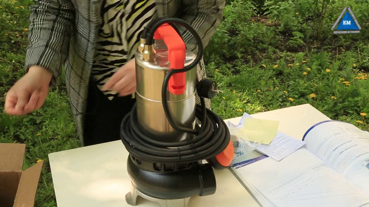 Фекальный насос Pedrollo ZXm 1A/40 - распаковка 2019 года - YouTube