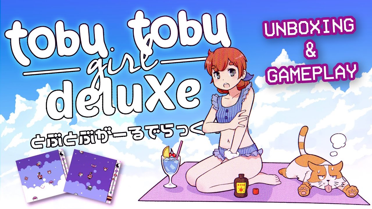 Tobu Tobu Girl Deluxe | Unboxing & Gameplay + ROM - YouTube