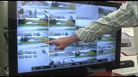 Digimerge DVRs work with Touch Screen Monitors