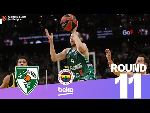 Zalgiris races past Fenerbahce! | Round 11, Highlights | Turkish Airlines EuroLeague