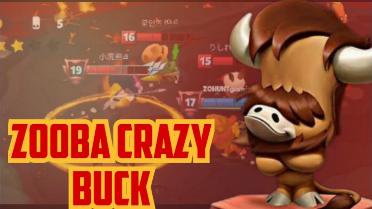 Zooba crazy Buck | killing high level characters |