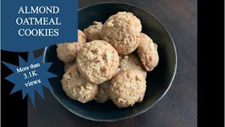 ALMOND FLOUR OATMEAL COOKIES | Low carb | gluten free | Easy cookie recipe |
