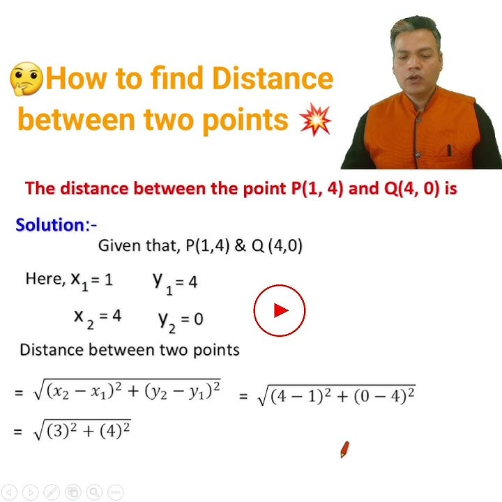 How to find Distance between two points || #shorts || 😇#spotlessmaths ...