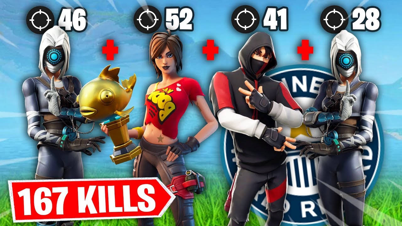 FORTNITE WORLD RECORD 167 KILLS ! ⭐️ YouTube