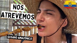 I would NOT do THIS again in the ECUADORIAN AMAZON ⛔ [We eat ROASTED WORM]