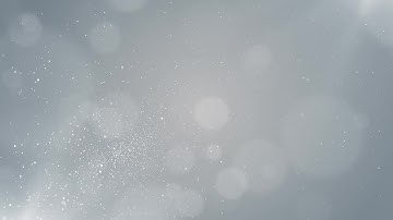 White Particles Background Loop