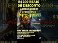Promoção Formação Full Stack Javascript Onebitcode! #shorts