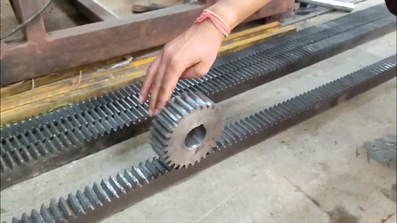 Rack And Pinion Mechanism Mechanical Engineering YouTube