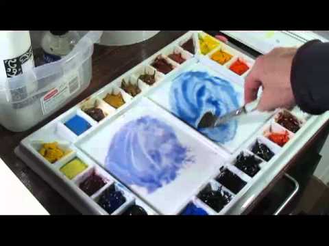 Mini Demos of Key Watercolor Tech 3 - YouTube