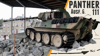 Panther Ausf.G - War Monument Houffalize - walkaround.