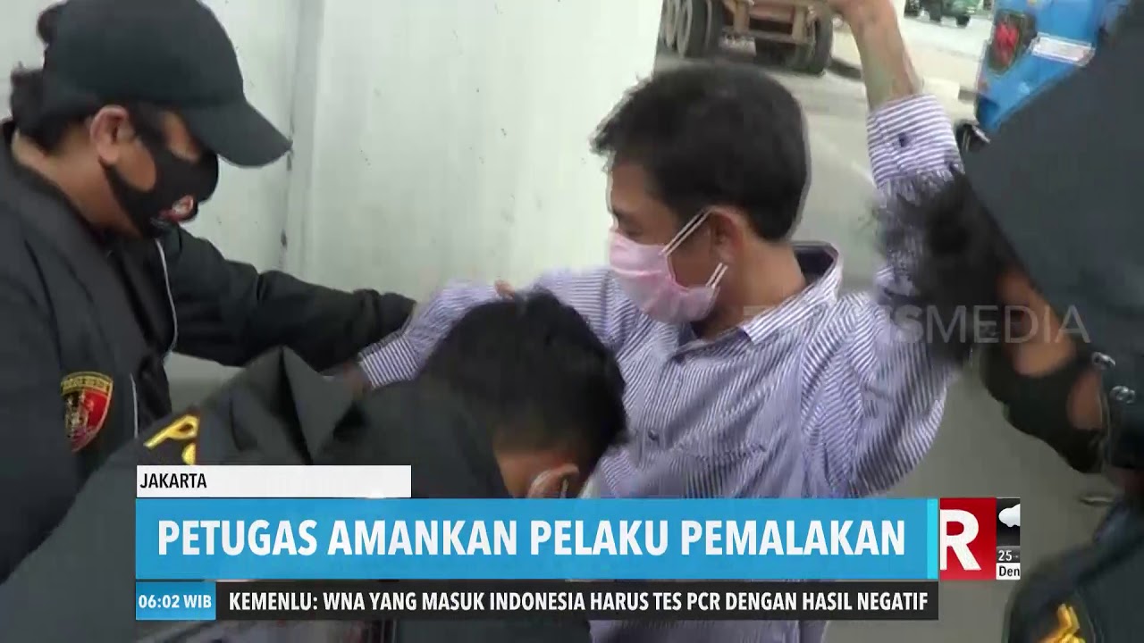 Pelaku Pemalakan Sopir Truk  Ditangkap Polisi  REDAKSI 