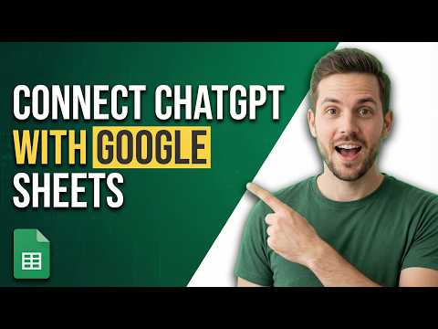 How To Connect ChatGPT With Google Sheets (Easy Guide)