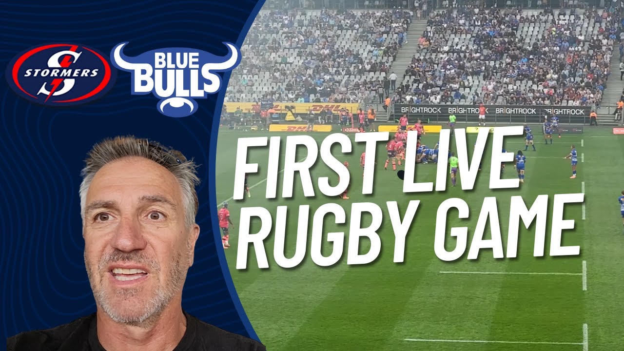 First live Rugby Game - Stormers vs Bulls - Cape Town - South Africa