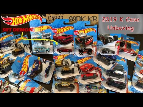 hot wheels 2019 m case