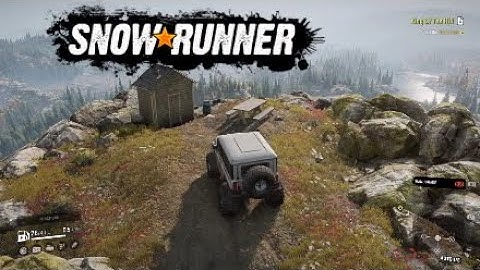 SnowRunner - King Of The Hill - Part 1- Task - Black River