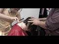 8002 Karen forced haircut haariger Salon Part 3/3 wet cut and napeshave