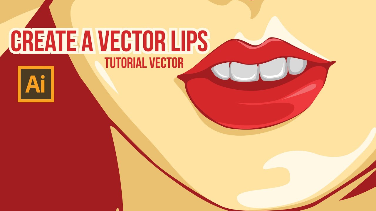 Download Create a Vector Lips - Tutorial Vector - YouTube