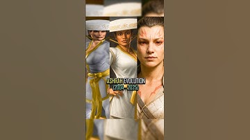 Ashrah in Mk Deception, Mk Armageddon, MkX , Mk11 and Mk1 #mortalkombat
