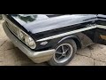 start up procedure for my 1964 Fairlane with a walk around look.