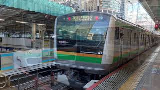 JR東海道線とJR上野東京ライン　2023年度　6月分