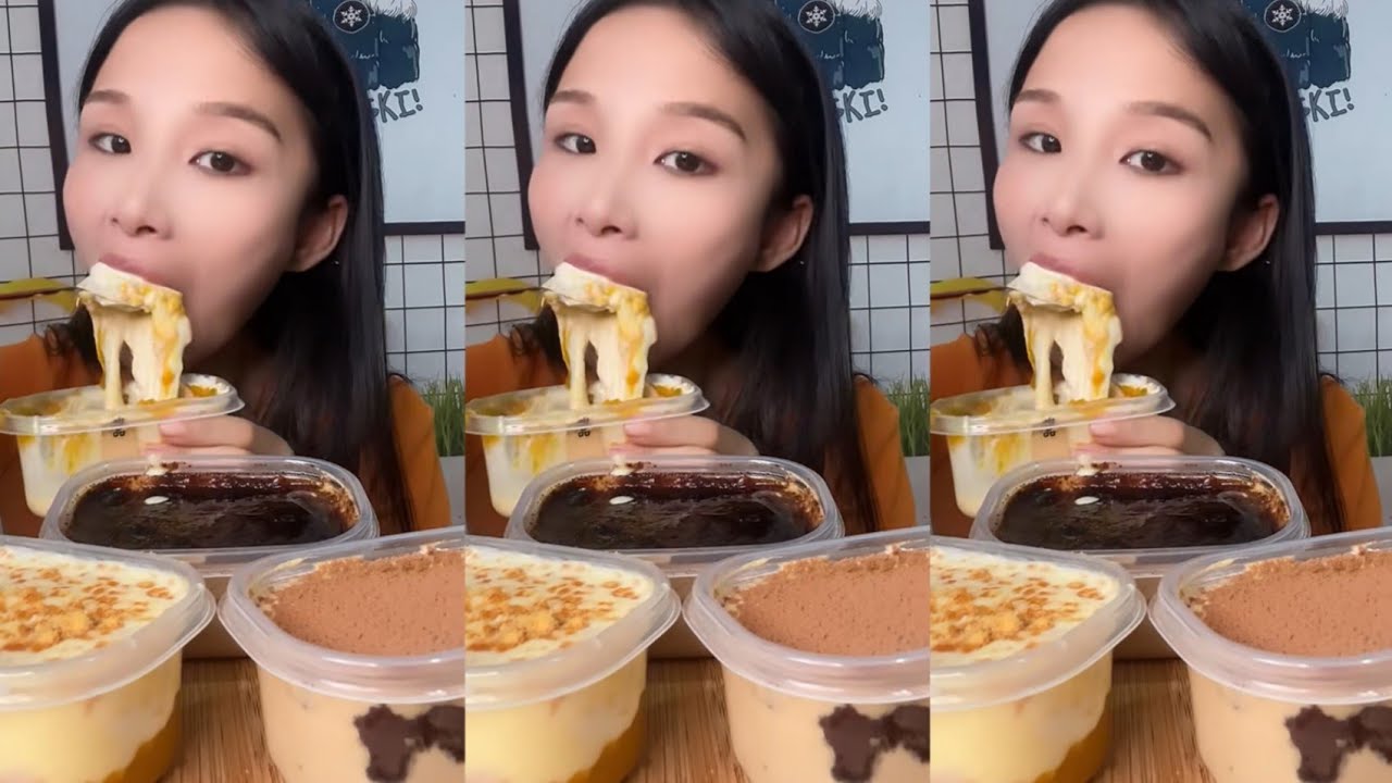ASMR MUKBANG Salad Dressing Cream EATING SHOW|소리좋은 러가지 음식 먹방 모음이 팅쇼 리얼 ...