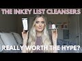 The Inkey List Oat Cleansing Balm vs. The Inkey List Oil and Water Double Cleanser Comparison Review