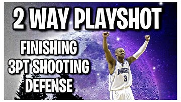 BEST 2 WAY PLAYSHOT BUILD NBA 2K23 CURRENT GEN (SUPER VERSATILE POINT GUARD BUILD NBA 2K23)