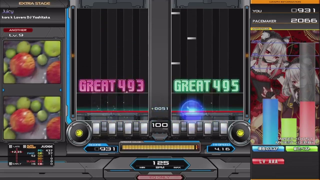 beatmania IIDX INFINITAS Juicy DPA - YouTube