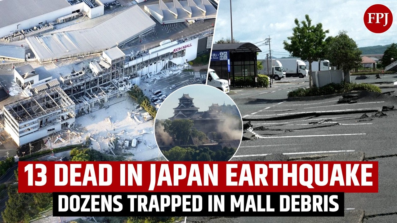 Massive 7.1 Earthquake Hits Japan: 13 Dead, Dozens Trapped In Mall