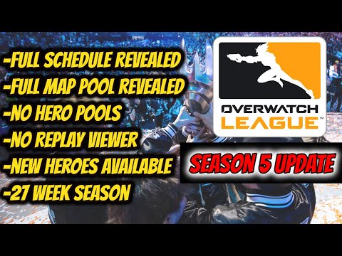 Overwatch League 2022 Season Update: Full Schedule Revealed + No Hero Pools!