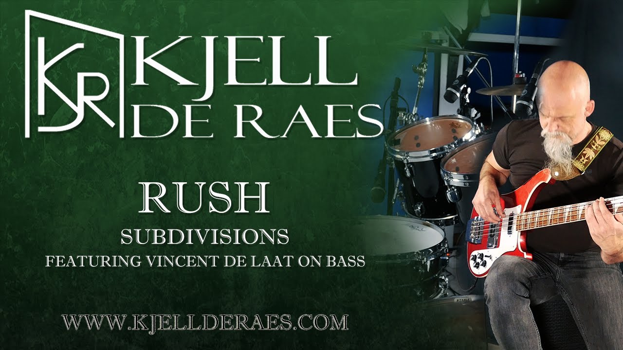 RUSH - Subdivisions (Drumcover by Kjell de Raes featuring Vincent De Laat on Bass)