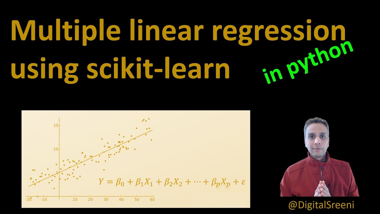 Multiple Linear Regression with SciKit-Learn in Python