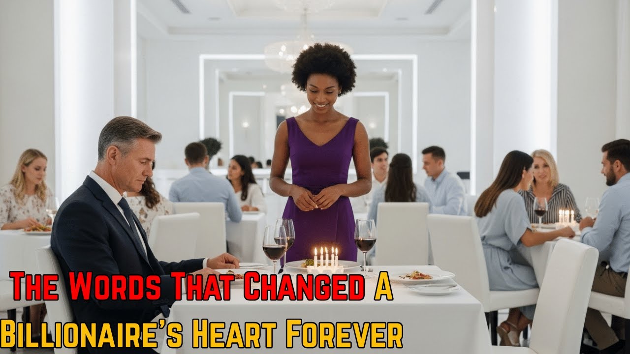 Billionaire Was Having Dinner Alone At A Restaurant On His Birthday When A Lady Sat At His Table And