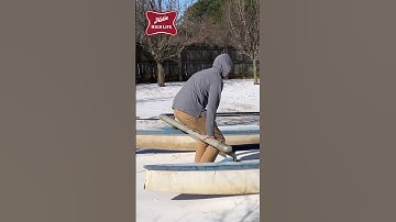 Hobie Cat Bobsled Team - Hobie 14 Backyard Snow Sledding