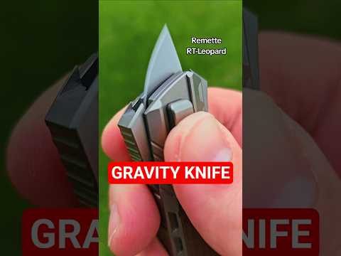The Remette RT - Leopard Gravity Knife Is An AWESOME EDC!