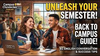Master B2 English Real Back to School Conversation Idioms English Podcast