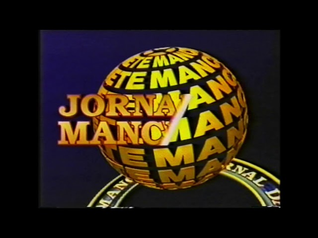 Jornal da Manchete -  Marcia Peltier - 1995