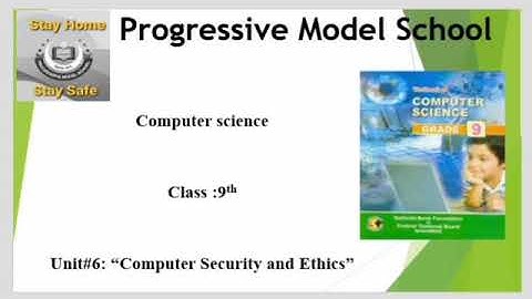 Grade 9 Computer Science  Unit 6