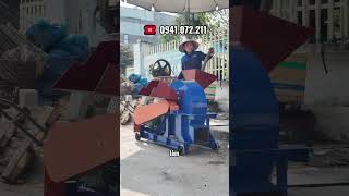 Máy băm gỗ 5T: Biến cành ngọn keo thành tiền ngay tại xưởng!