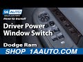 How to Replace Master Power Window Switch 2002-08 Dodge Ram