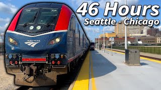 Amtrak's EMPIRE BUILDER  3 Days and 2200 Miles Across the US